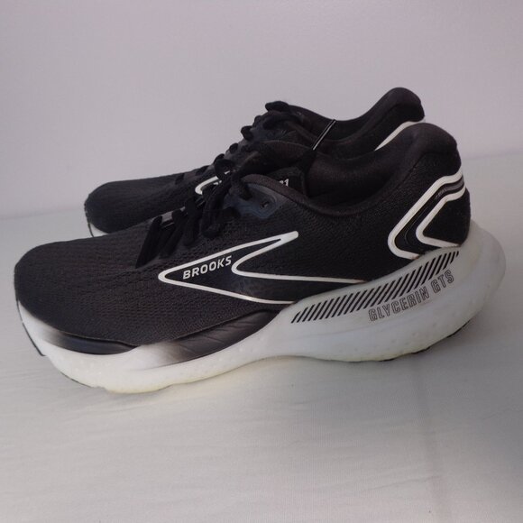 Brooks Glycerin GTS 21 Black‎ Sneaker Running Shoes 1204091D090* Womens Size 9 W - Picture 1 of 7